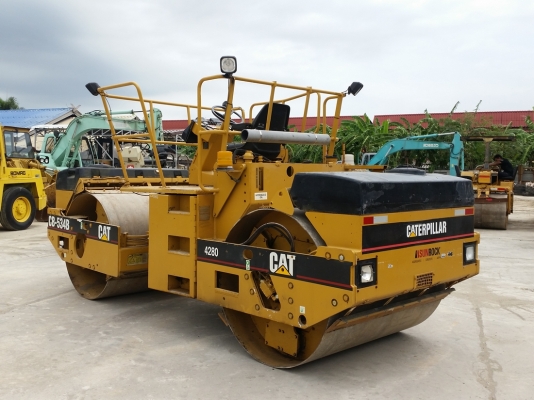 มาใหม่ รถบดอัดสั่นสะเทือน 10 ตัน CATERPILLAR CB-534B นำเข้าจาก USA แท้ 100\% สภาพสวย ไม่เคยใช้งานในไทย