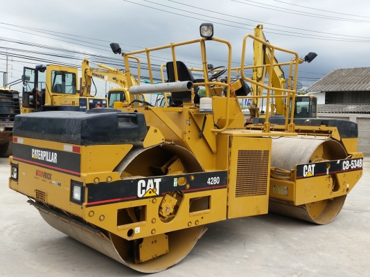 มาใหม่ รถบดอัดสั่นสะเทือน 10 ตัน CATERPILLAR CB-534B นำเข้าจาก USA แท้ 100\% สภาพสวย ไม่เคยใช้งานในไทย