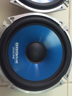 ลำโพงAlpine DDC-175D เสียงกลาง 6.5นิ้ว กรวยโพลี ขอบยางนิ่มๆ แม่เหล็กเหลว เสียงกลางชัด นุ่มๆ สภาพสวย มือ2 ญี่ปุ่น