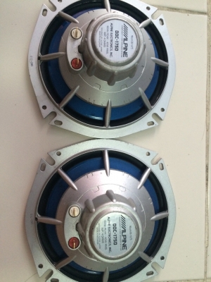 ลำโพงAlpine DDC-175D เสียงกลาง 6.5นิ้ว กรวยโพลี ขอบยางนิ่มๆ แม่เหล็กเหลว เสียงกลางชัด นุ่มๆ สภาพสวย มือ2 ญี่ปุ่น