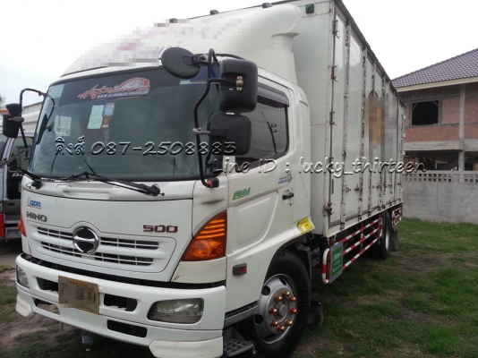 ขาย Hino MEGA500 6ล้อ ตู้10บาน ปี55