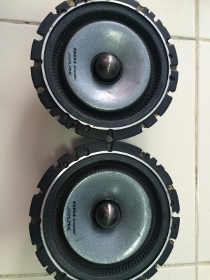 ลำโพงAlpine DDL-166A 6.5นิ้ว 2ทาง 160W กรวยกระดาษ ขอบขยัก โดมแหลมตรงกลาง โครงหล่อ แม่เหล็กนีโน มือ2 ญี่ปุ่น