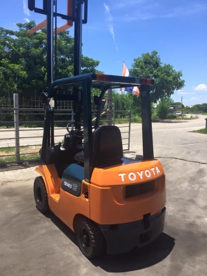 ขาย ฟอล์คลิฟต์ 1.5 ตัน TOYOTA 7FD15 รถเก่าญี่ปุ่น เครื่องยนต์ดีเซล