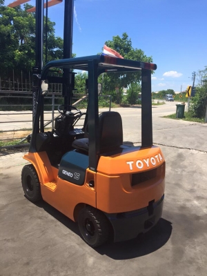 ขาย ฟอล์คลิฟต์ 1.5 ตัน TOYOTA 7FD15 รถเก่าญี่ปุ่น เครื่องยนต์ดีเซล
