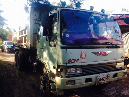 HINO FM3HNLA ห้างแท้ปี40 เครื่อง 195แรง HO7D 2เพลาดั้ม ภาษีขาด45 ชุดโอนครบ เล่มพร้อม