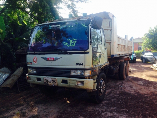 HINO FM3HNLA ห้างแท้ปี40 เครื่อง 195แรง HO7D 2เพลาดั้ม ภาษีขาด45 ชุดโอนครบ เล่มพร้อม