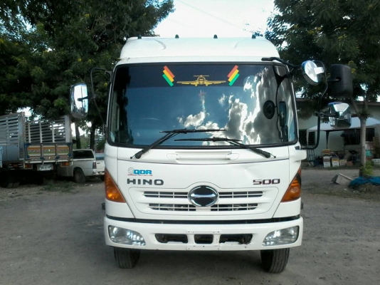 ขาย6ล้อHINO MEGA500ยูโร3ปี58 เครื่อง175 กระบะยาว6.50เมตร