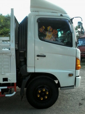 ขาย6ล้อHINO MEGA500ยูโร3ปี58 เครื่อง175 กระบะยาว6.50เมตร