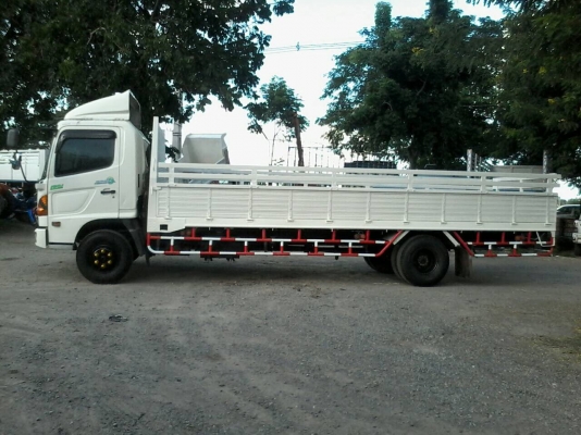 ขาย6ล้อHINO MEGA500ยูโร3ปี58 เครื่อง175 กระบะยาว6.50เมตร