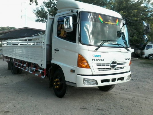 ขาย6ล้อHINO MEGA500ยูโร3ปี58 เครื่อง175 กระบะยาว6.50เมตร