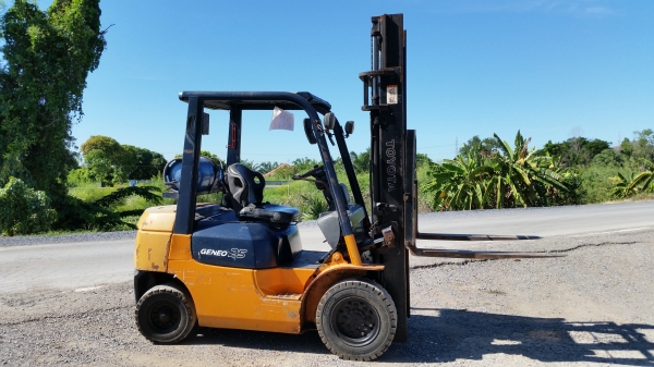 ขายด่วนรถยก TOYOTA 7FGยก2.5ตัน เสาสูง3.5เมตรรถนอกนำเข้ายังไม่เคยใช้งานในเมืองไทยเลย=รุ่นใหม่ขายถูกๆๆ ขายด่วนรถยก TOYOTA 7FGยก2.5ตัน เสาสูง3.5เมตรรถนอกนำเข้ายังไม่เคยใช้งานในเมืองไทยเลย=รุ่นใหม่ขายถูกๆๆ