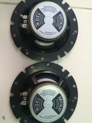 ลำโพง Addzest SRT136Y 6.5นิ้ว 3ทาง 130W กรวยโพลี เสียงกลาง แหลม ชัด ใส หวาน นุ่ม สภาพสวย มือ2 ญี่ปุ่น