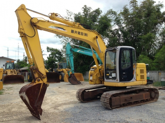 รถขุด SUMITOMO SH125X-3 นำเข้าจากญี่ปุ่น สภาพใหม่เอี่ยม 090-986-2521 อ๊อบ