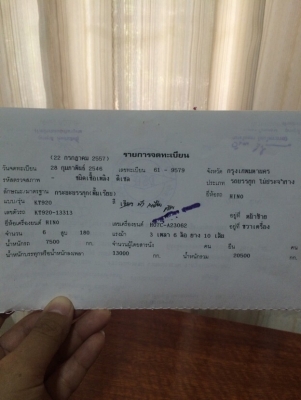 ขายรถบรรทุกน้ำ