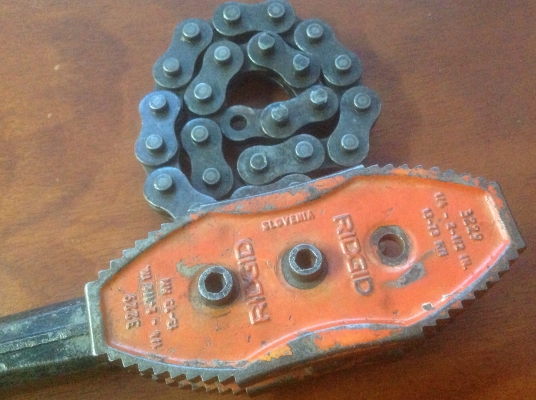 ขายประแจโซ่รุ่นงานหนัก Vintage Ridgid no.3229 ขนาด 1/4"- 2 1/2"  (Slovenia England) ขายราคาพิเศษ 3,000 บาท