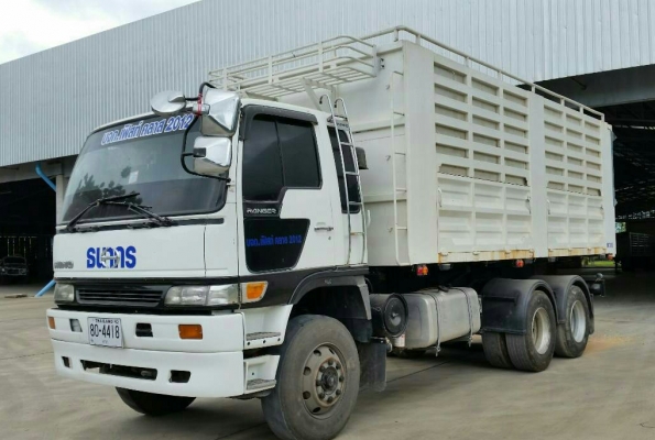 ขายราคา 1,290,000บ นางฟ้างดั้มได้ HINO FM 2 KNND ปี44 ว่างเครือง 320 ห้างแท้ 2เพา ดั้มค็อกเกษรต สภาพนางฟ้าสวยกริบบางเดิมทั้งคัน ทะเบียนพร้อมโอน