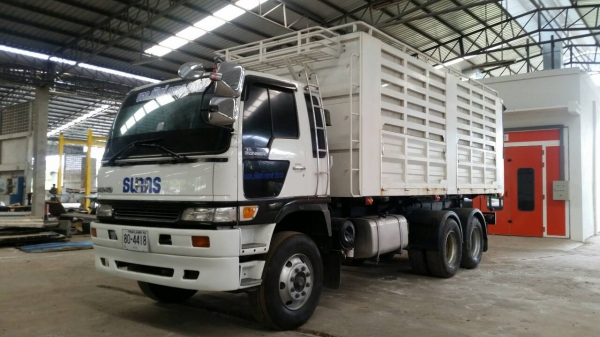 ขายราคา 1,290,000บ นางฟ้างดั้มได้ HINO FM 2 KNND ปี44 ว่างเครือง 320 ห้างแท้ 2เพา ดั้มค็อกเกษรต สภาพนางฟ้าสวยกริบบางเดิมทั้งคัน ทะเบียนพร้อมโอน