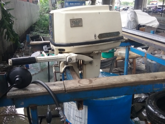 เครื่อง tohatsu25แรง หางสั้นเครื่องฟิตสตาร์ทติดง่าย