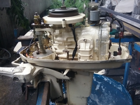 เครื่อง tohatsu25แรง หางสั้นเครื่องฟิตสตาร์ทติดง่าย