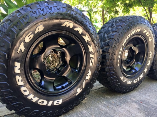 ขายล้อTOYOTA vx80 16x8 off0 พร้อม ยางmaxxis mt 764 265/75/16 ดอกเต็ม ขายล้อTOYOTA vx80 16x8 off0 พร้อม ยางmaxxis mt 764 265/75/16 ดอกเต็ม
