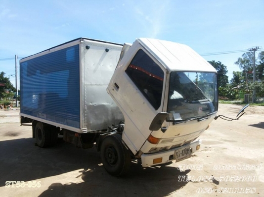 ขายด่วน รถบรรทุก 6 ล้อ ISUZU NKR 110 แรง  ตู้แห้ง  พร้อมใช้งาน ราคาสุดคุ้ม