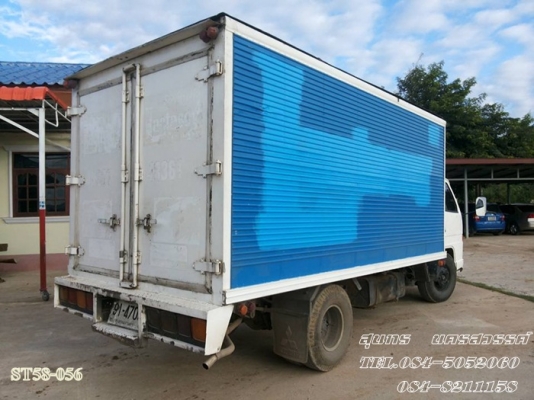 ขายด่วน รถบรรทุก 6 ล้อ ISUZU NKR 110 แรง  ตู้แห้ง  พร้อมใช้งาน ราคาสุดคุ้ม