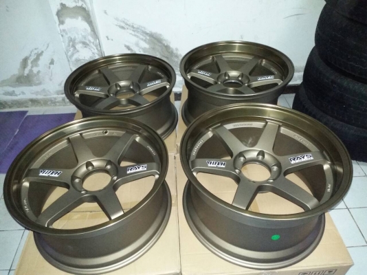 ล้อใหม่ TE37 หน้า 9.5 หลัง 10.5 ชุดล่ะ 20500