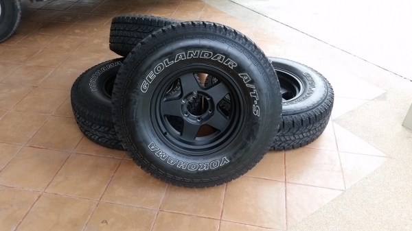 แม็ก Lenso ขอบ 16 กว้าง 8 นิ้ว et-25 พร้อมยาง yokohama