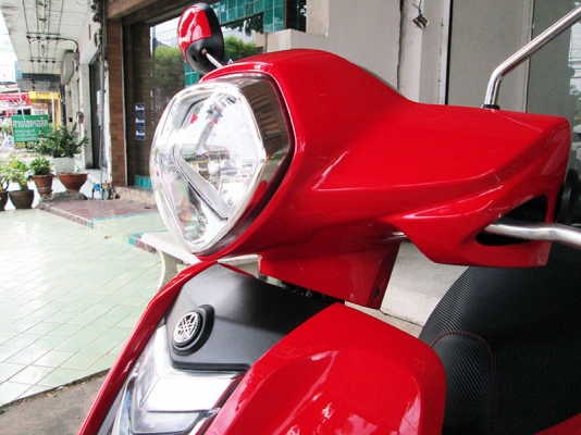 ขาย Grand Filano ปี 2015 ไมล์แท้ 1255 กม สภาพนางฟ้า รถหัวฉีดประหยัดน้ำมันสูงสุดถึง 60 กม./ลิตร ที่เก็บของใต้เบาะขนาดใหญ่ สีแดง ราคา 42900 บาท