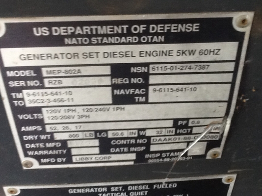 เครื่องปั่นไฟสภาพดีนำเข้าจากญี่ปุน ราคาไม่แพงต่อรองได้ครับ