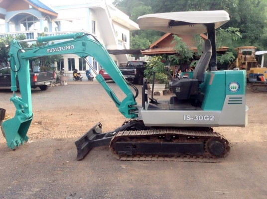 ขายรถขุดแบคโฮ SUMITOMO. Pc30 (คอนโทลสั้น. ปั๊มนิ้ว. แทรคเหล็ก) เครื่องแน่น. ปั๊มแรง. รถพร้อมใช้งาน ราคา  280,000 ต่อรองได้