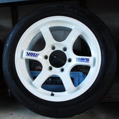 ขายแม็กแถมยาง ขอบ 17 6 รู