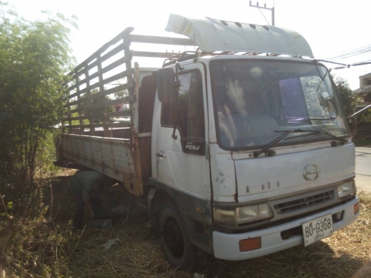 ขายด่วนรถ6ล้อFC4jเครือง145แรงม้าปี42รถหัวบางเดิมครั้ชซีสวย