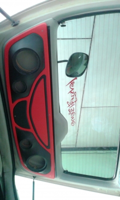 ขายถูก..ซาวด์แผงประตูหลังรถตู้