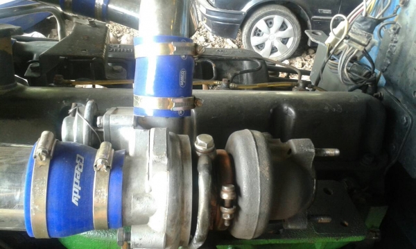 เทอร์โบวอลโว่TD04 เก่าญี่ปุ่น ใส่รถไถฟรอดได้