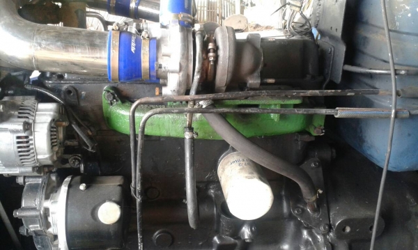 เทอร์โบวอลโว่TD04 เก่าญี่ปุ่น ใส่รถไถฟรอดได้