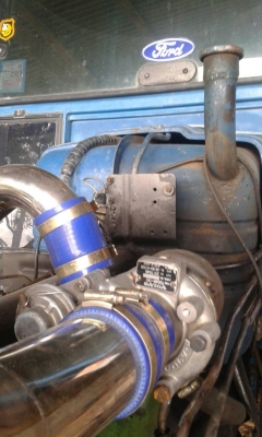 เทอร์โบวอลโว่TD04 เก่าญี่ปุ่น ใส่รถไถฟรอดได้