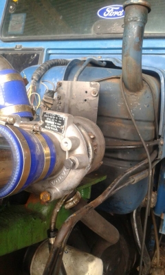 เทอร์โบวอลโว่TD04 เก่าญี่ปุ่น ใส่รถไถฟรอดได้