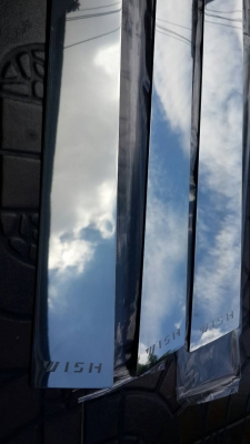 เสากลางประตูโครเมี่ยม TOYOTA - Wish เสากลางประตูโครเมี่ยม TOYOTA - Wish