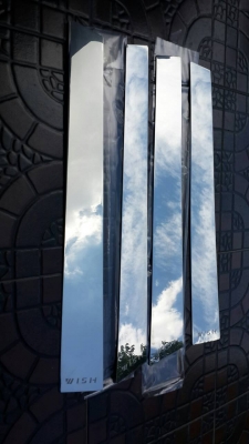 เสากลางประตูโครเมี่ยม TOYOTA - Wish เสากลางประตูโครเมี่ยม TOYOTA - Wish