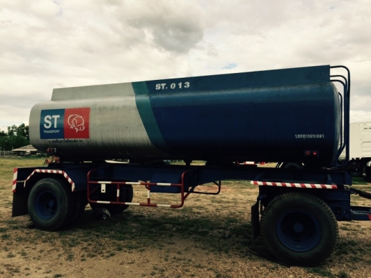 ขายราคา 365,000บ ลูกพ่วง 2เพา บรรทุกน้ำมัน 15,000ลิต สภาพดีสวย ยางเต็ม จดทะเบียน ปี40 พร้อมโอน