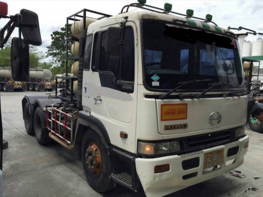 10ล้อหัวลาก HINO 221-3ใบปัดเครื่องK13D -270แรงม้า ติดก็าซNGV8ถัง
