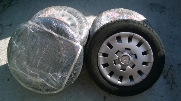 ล้อกระทะพร้อมยาง BMW 318i