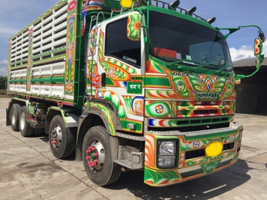 ขายดาวน์รถ 12 ล้อแม่เดี่ยว FYH360 ดั้มคอกเกษตร