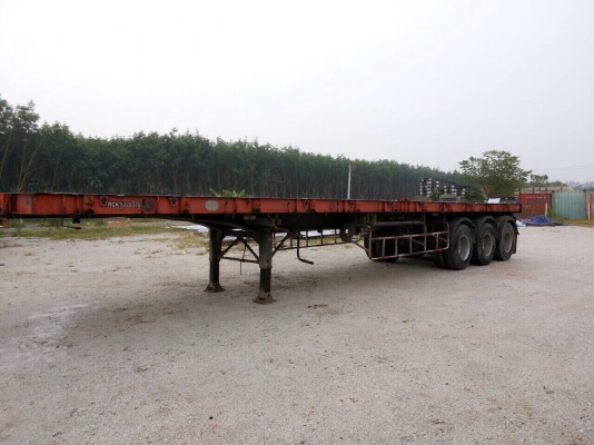 ขายหางพื้นเรียบ3เพลา พื้นเหล็กยาว12เมตรของRCK ปี53 รถพร้อมวิ่ง เอกสารพร้อมโอนครับ