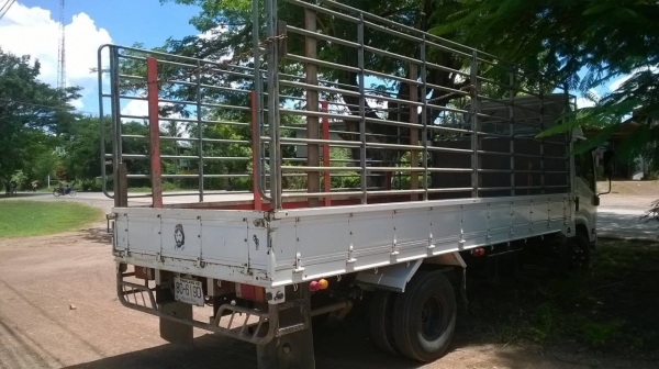 ขาย 6 ล้อ ISUZU NQR 175 ยาว 5.50 เมตร ออกห้างมือเดียวปี 53 สภาพสวยเดิมพร้อมใช้ เครื่องไม่เคยแกะ คัสซีสวยตลอดเส้น พร้อมคอกเหล็ก ทะเบียนพร้อม ราคาต่อรองได้ครับ