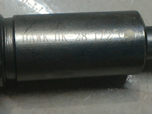 ดอกสว่านเจาะไม้ให้เป็นสีเหลี่ยม ยี่ห้อ HAWK ใช้กับสว่านแท่นหรือสว่านมือได้ดอกเจาะยาว