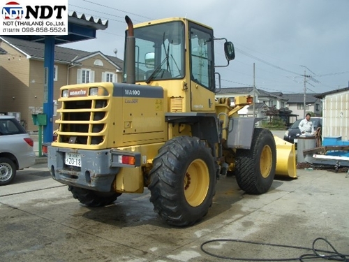 WA100-3 จากญี่ปุ่นกำลังถึงไทยเร็วๆนี้ เก๋งแอร์ เจองานหิมะมาสภาพดีมากครับ