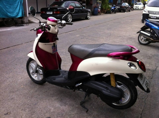 Fino ปี 52 ล้อแม็ค สีชมพู รถบ้าน เครื่องดี เดิมๆ มีเล่ม เอกสารครบ