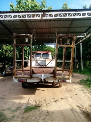 ขายสิล้อ 2เพลา เทลเลอร์บรรทุกรถเกี่ยวข้าว